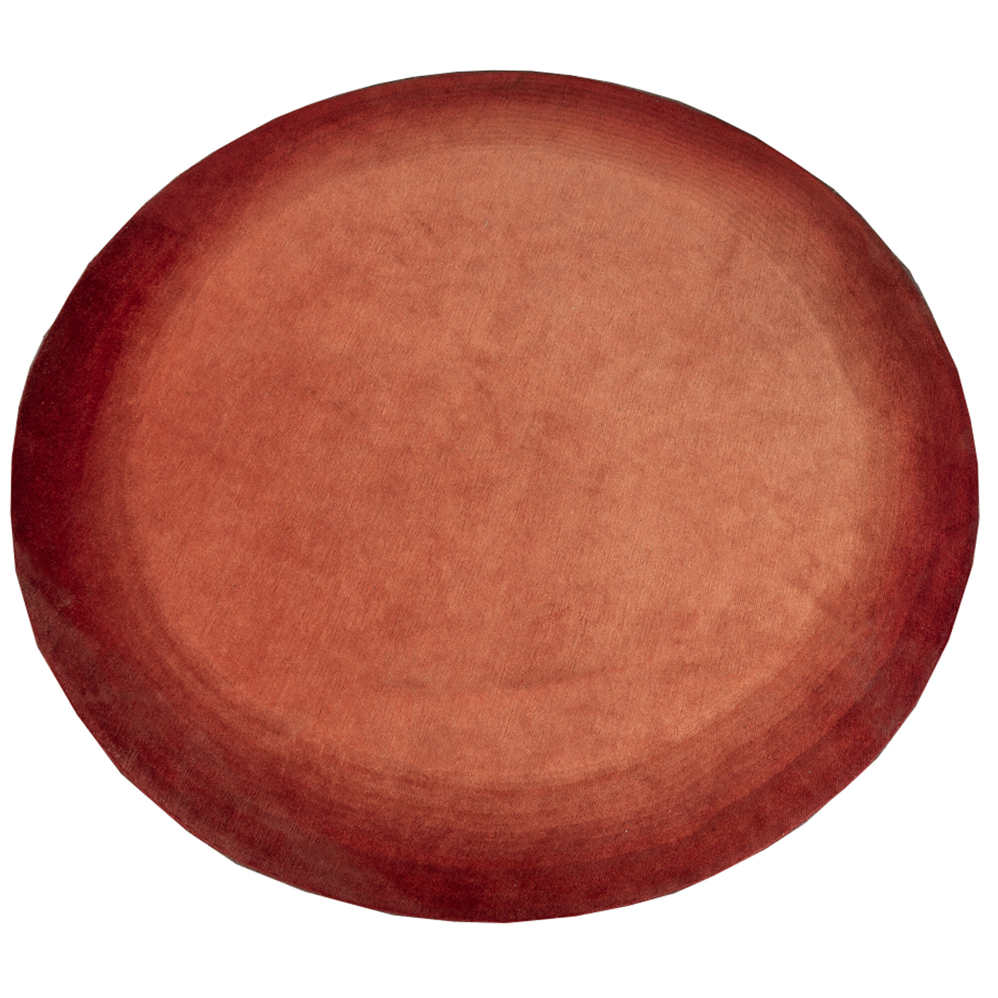 Round wool carpet, 1970s, Denmark