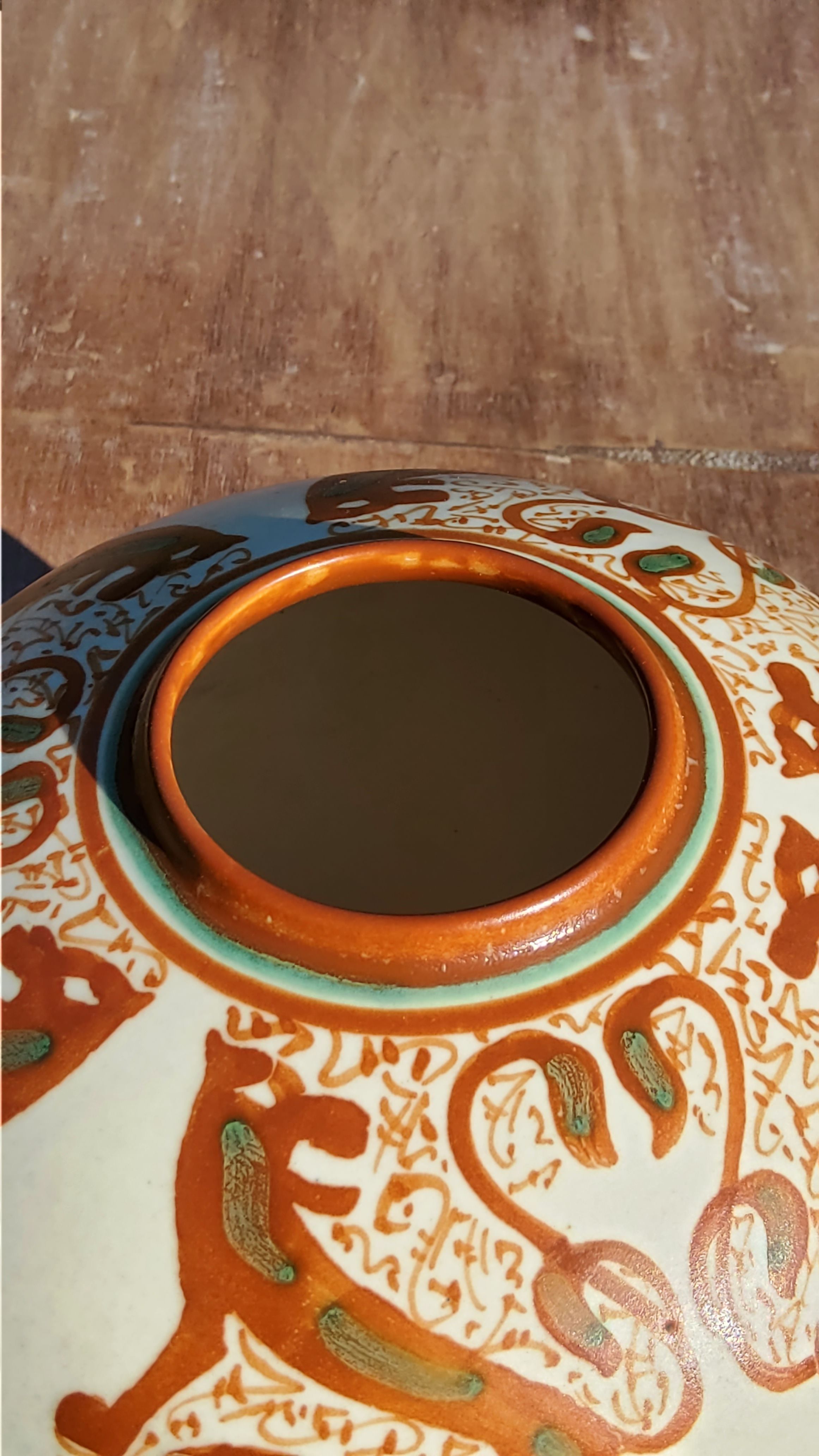 Goedewaagen Gouda Holland art deco ceramic vase
