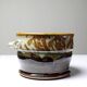 Large glazed stoneware vintage Japanese-style mug signed from the 90s-2000s.
