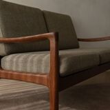 Vintage Senator Two-Seater Sofa by Ole Wanscher for Cado Danish Teak 1960s
