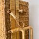 Vintage wicker/rattan suitcase
