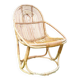 Designer rattan armchair