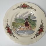 Assiettes à dessert Sarreguemines Obernai