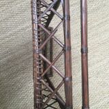 Old openwork bamboo basket