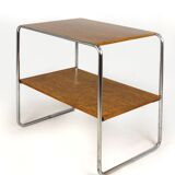 Restored B12 style Side Table atttributed to Kovona 1940s