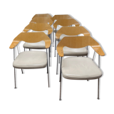 8 chairs robin day