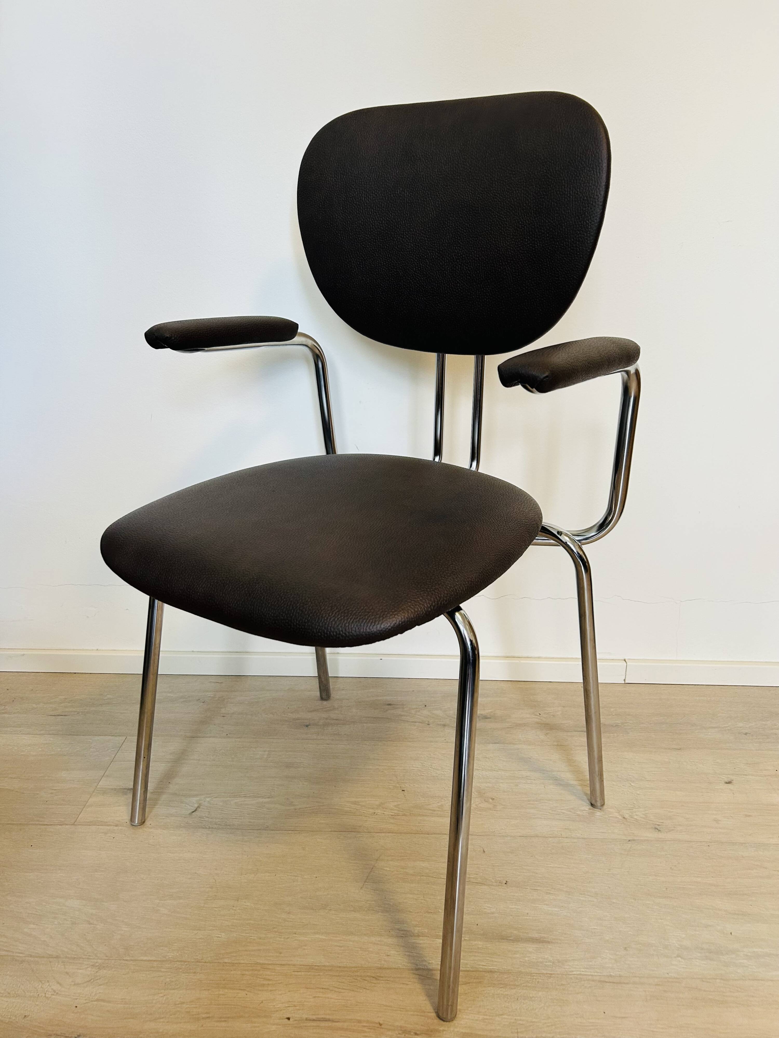 Vintage “Bishop” Desk Chair by Kovona, Czechoslovakia 1970’s