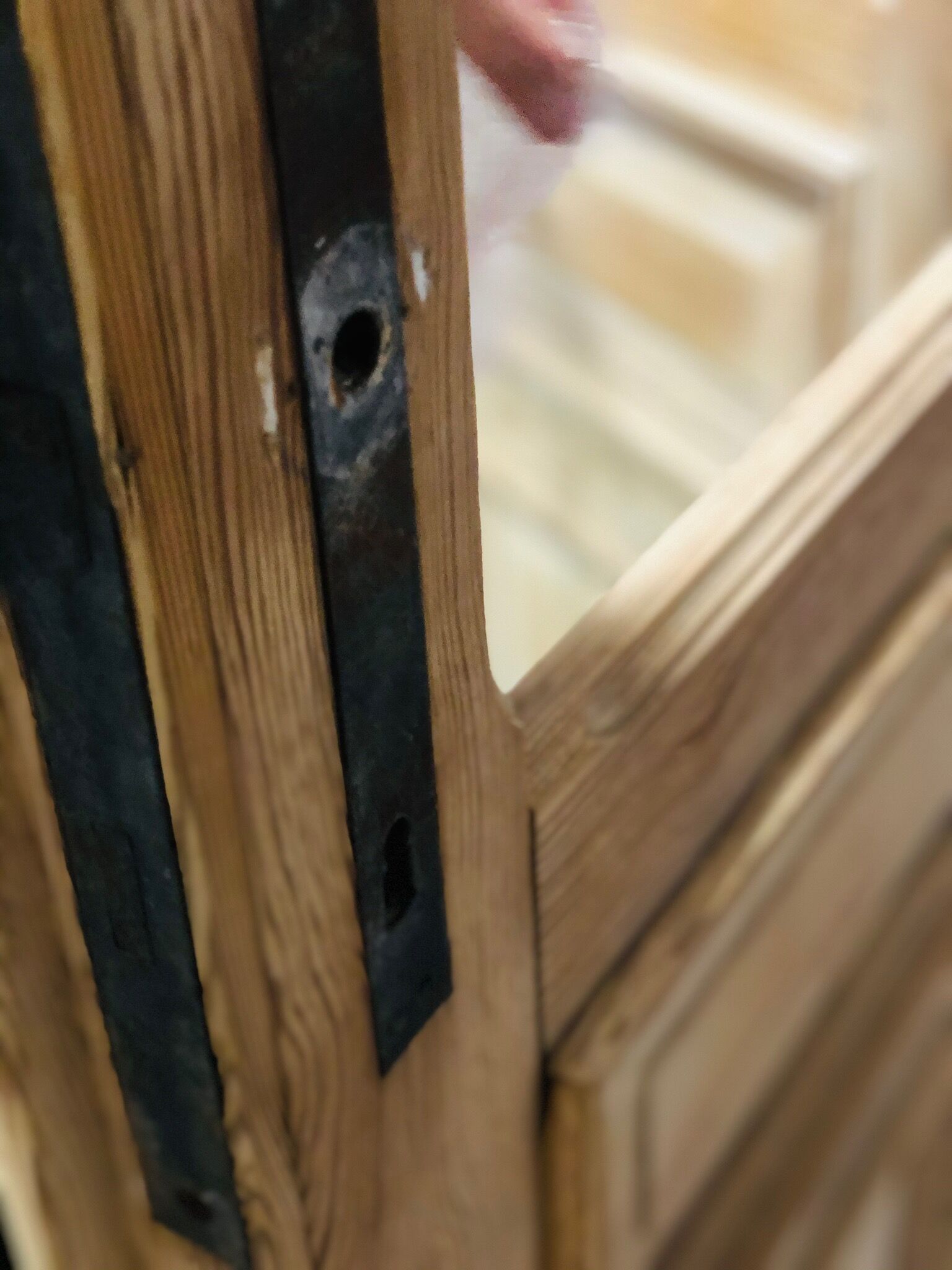 Old oak doors