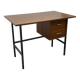 Bureau moderniste en bois et métal