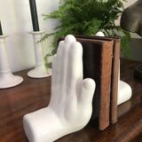 Pair of vintage book clamts