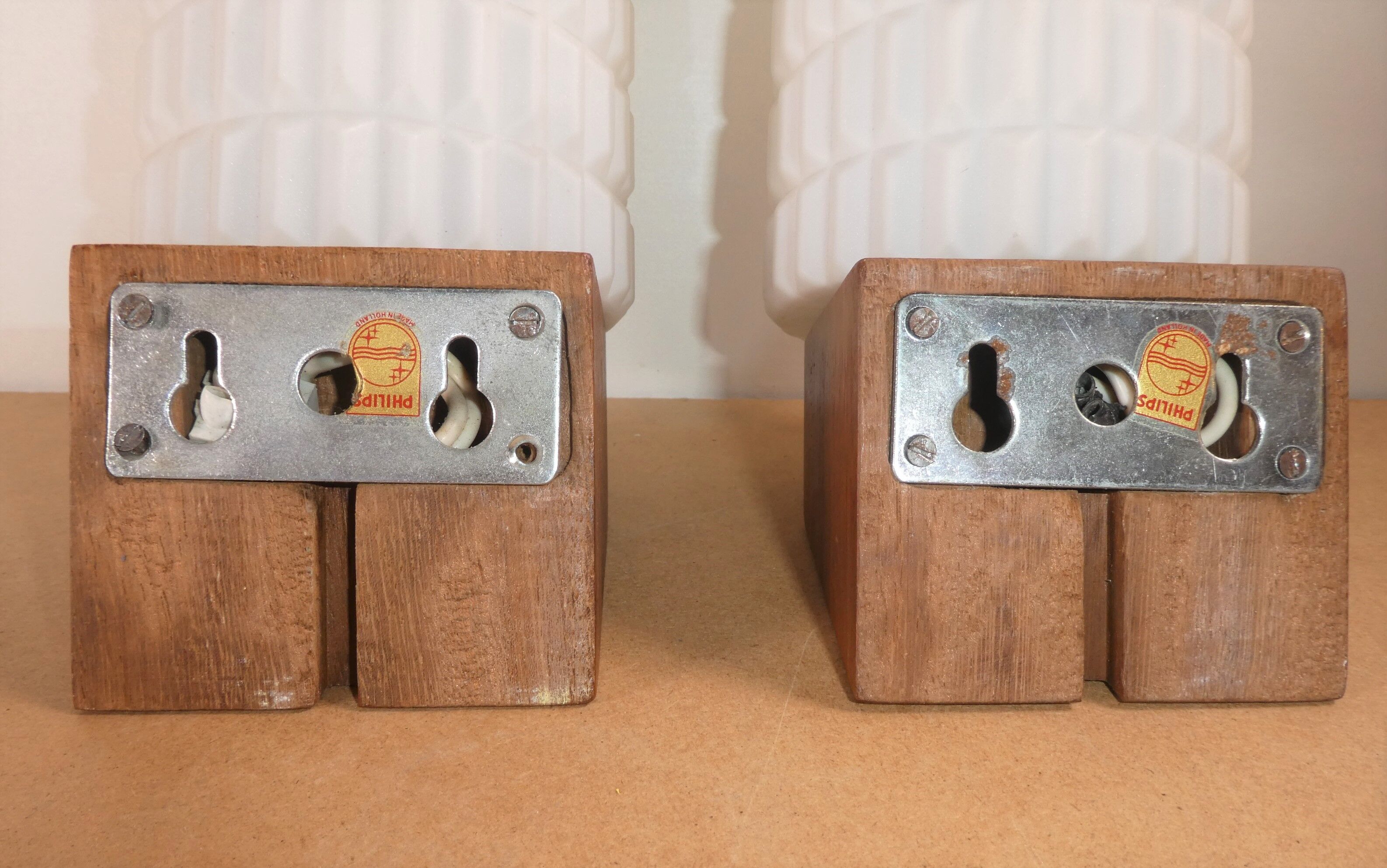 Paire d'appliques Philips 1970