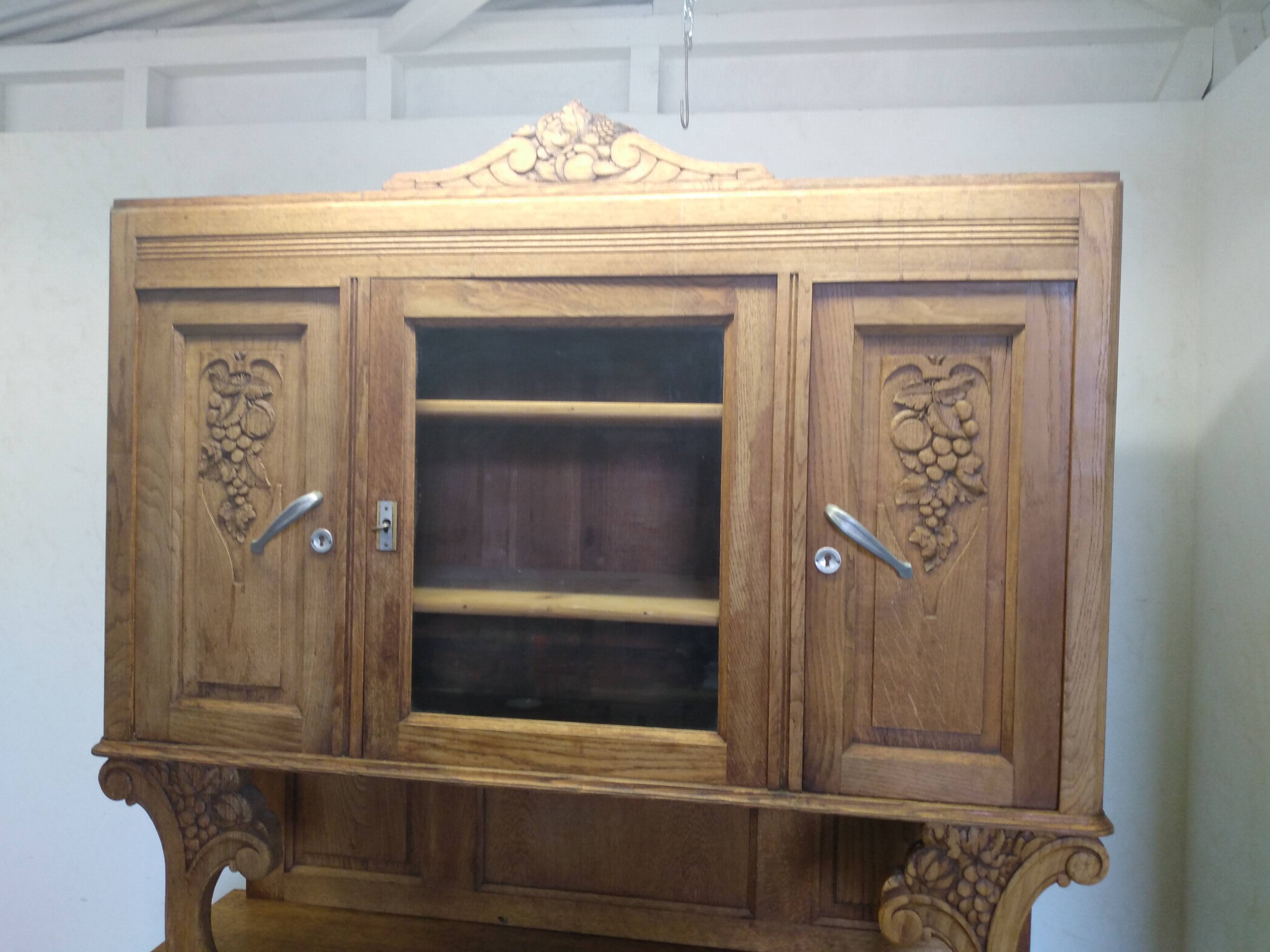 Buffet vaisselier art deco