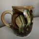 Glazed earthenware jug mixed clays Provence 1960