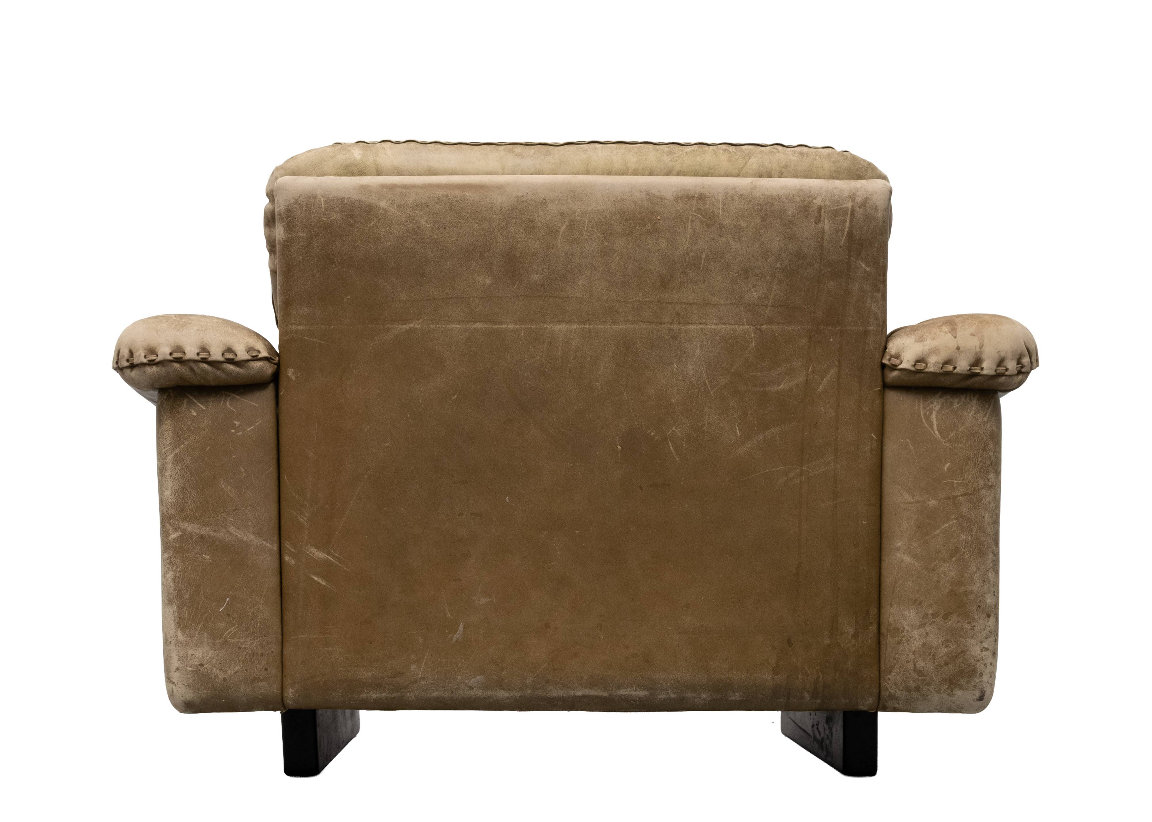 De Sede DS 31 Superb patinated Arm Chair 1970s