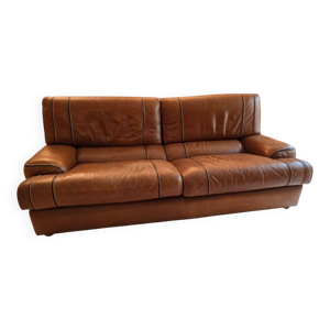 Canapé en cuir trois