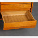 Wooden row by Jiroutek for Interier Praha, U-460, 1960