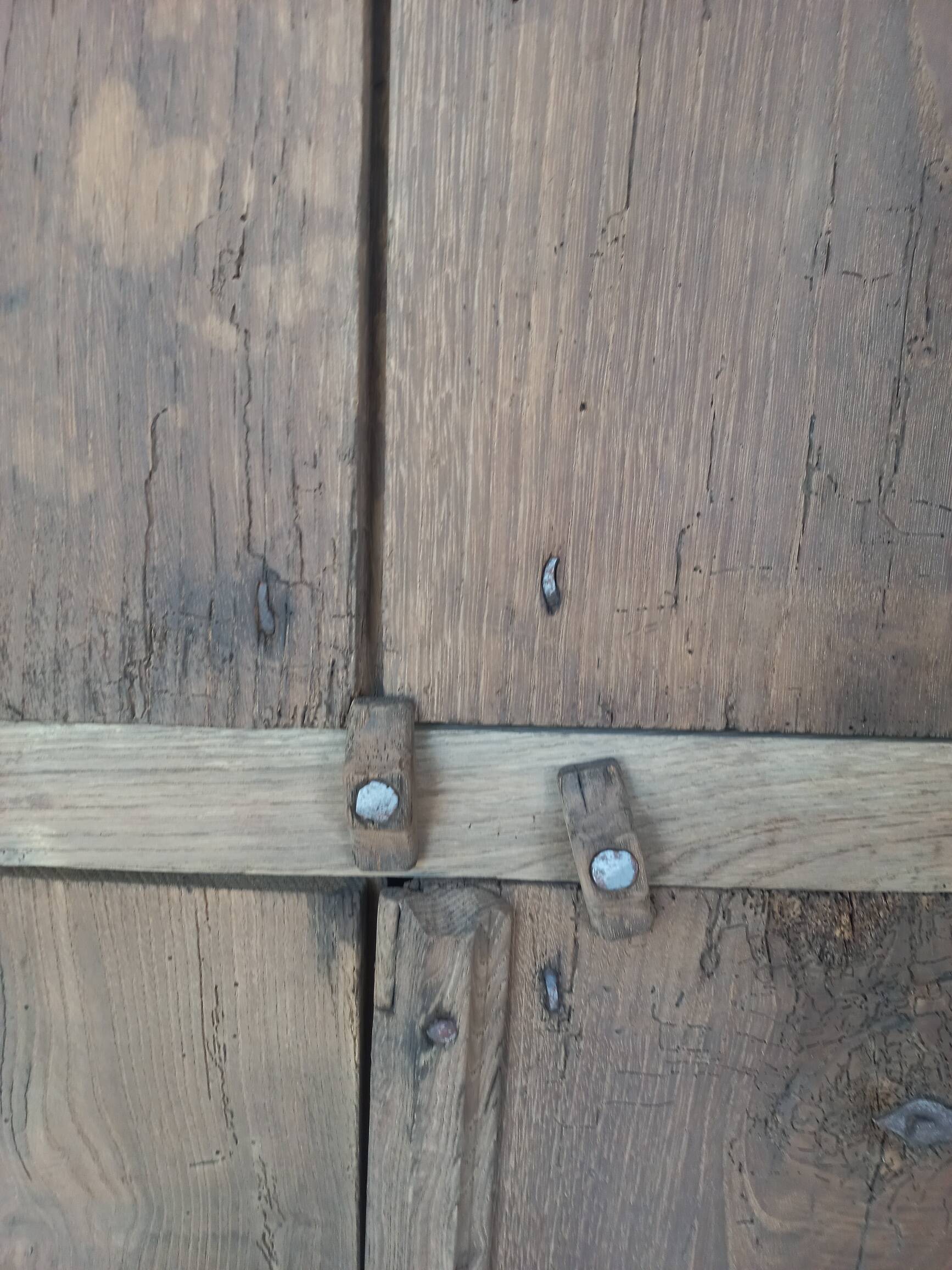 Old primitive wardrobe
