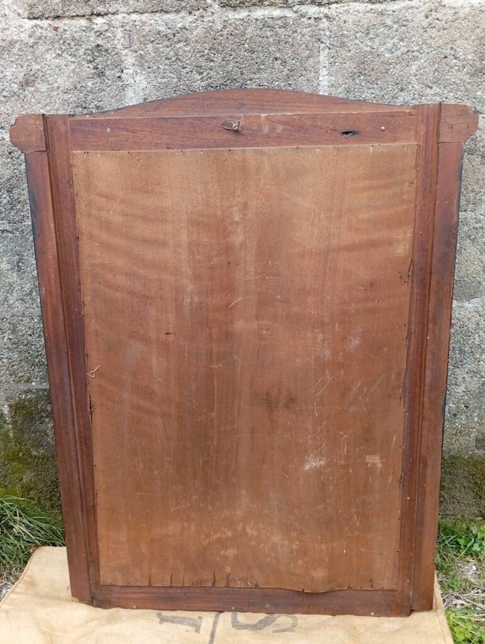 Large beveled mirror from the early 20th century