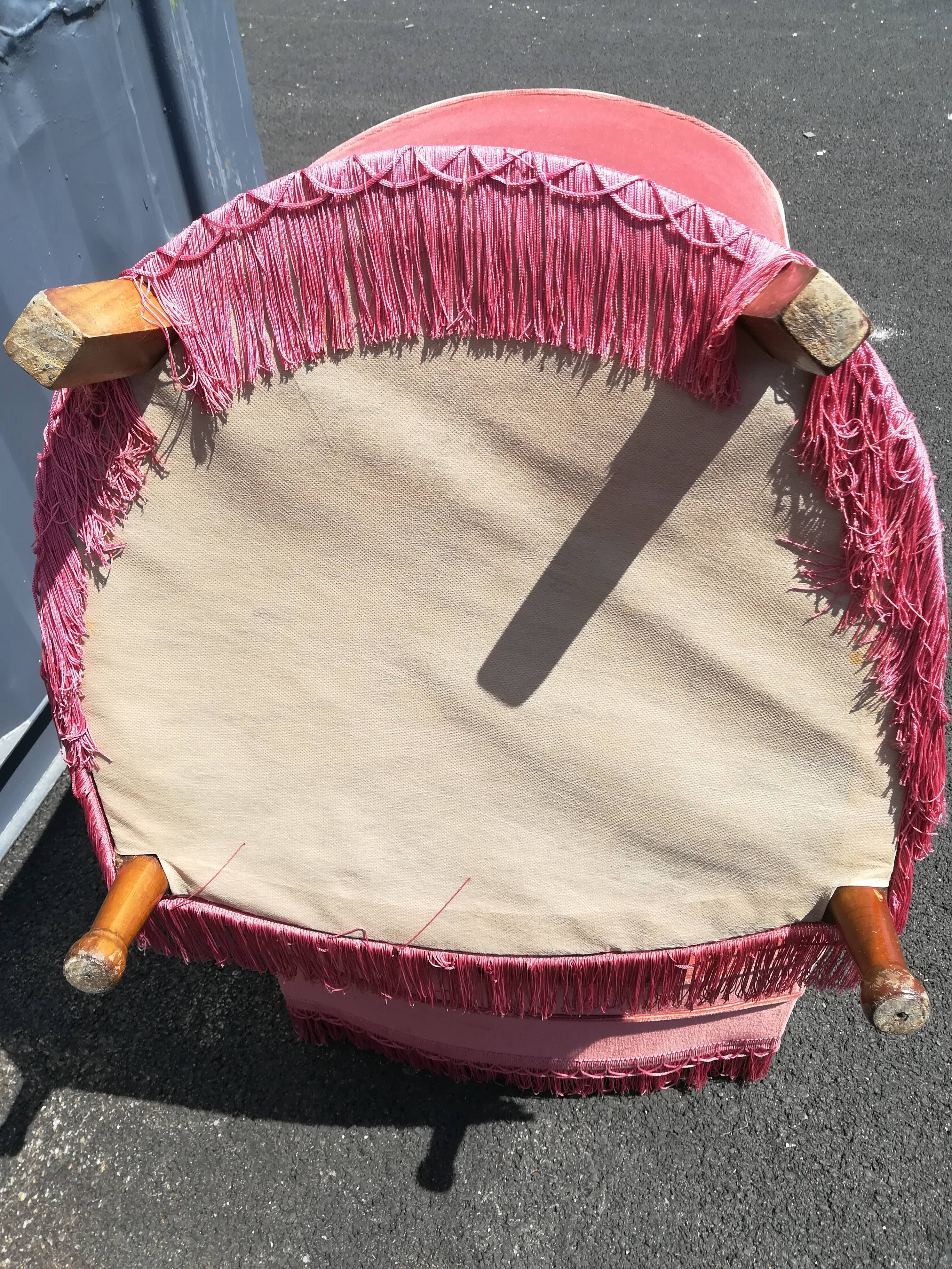 Duo de fauteuils crapauds