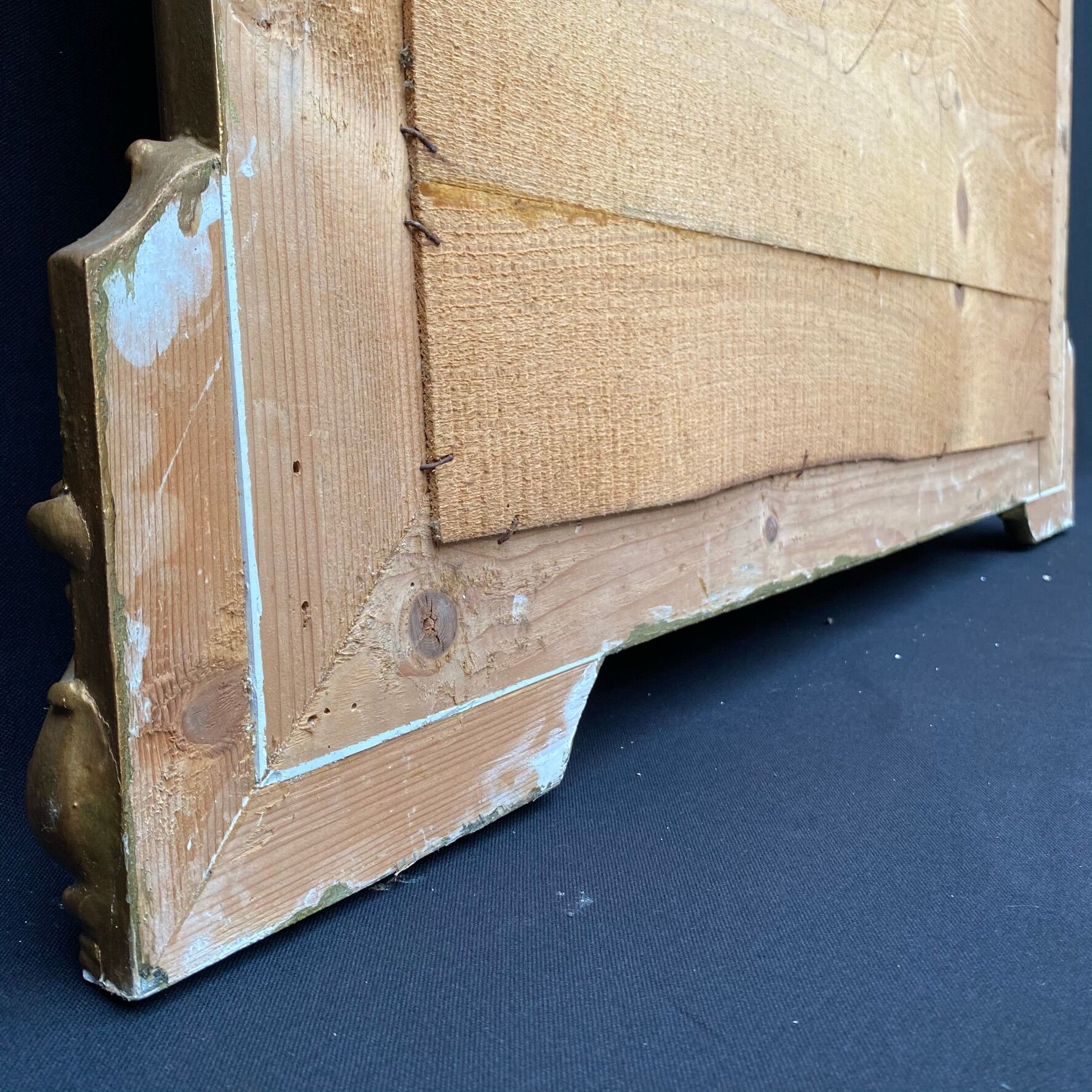 Golden mirror Louis XV 98x156cm