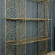 Iron art nouveau vintage baker's shelf