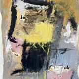 Signed abstract painting from 2011