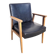 Vintage 60s faux leather armchair