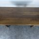 Solid oak farmhouse table