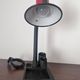 Red phase desk lamp