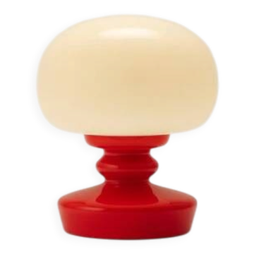Lampe de table en verre, Štěpán Tabera, années 1970, Tchécoslovaquie