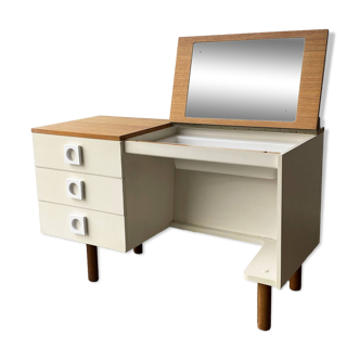 Bureau/coiffeuse du milieu du siècle 1960 par Uniflex