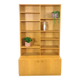 Tall LP bookcase with shelves from Sweden