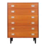 Commode en teck, design danois, années 1970, production : Danemark