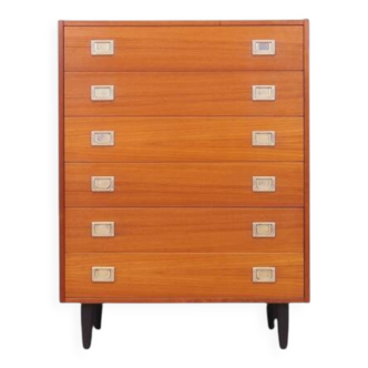 Commode en teck, design danois, années 1970, production : Danemark