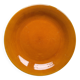 Vintage Longchamp amber earthenware dish, France 1970