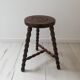 Tabouret tripode vintage