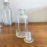 Glass apothecary bottle