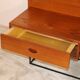 Floating bedside tables in teak veneer - Belgium - 1960's