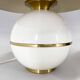 Pair of Mid-Century Brass & Metal Table Lamps by Napako, Czechoslovakia