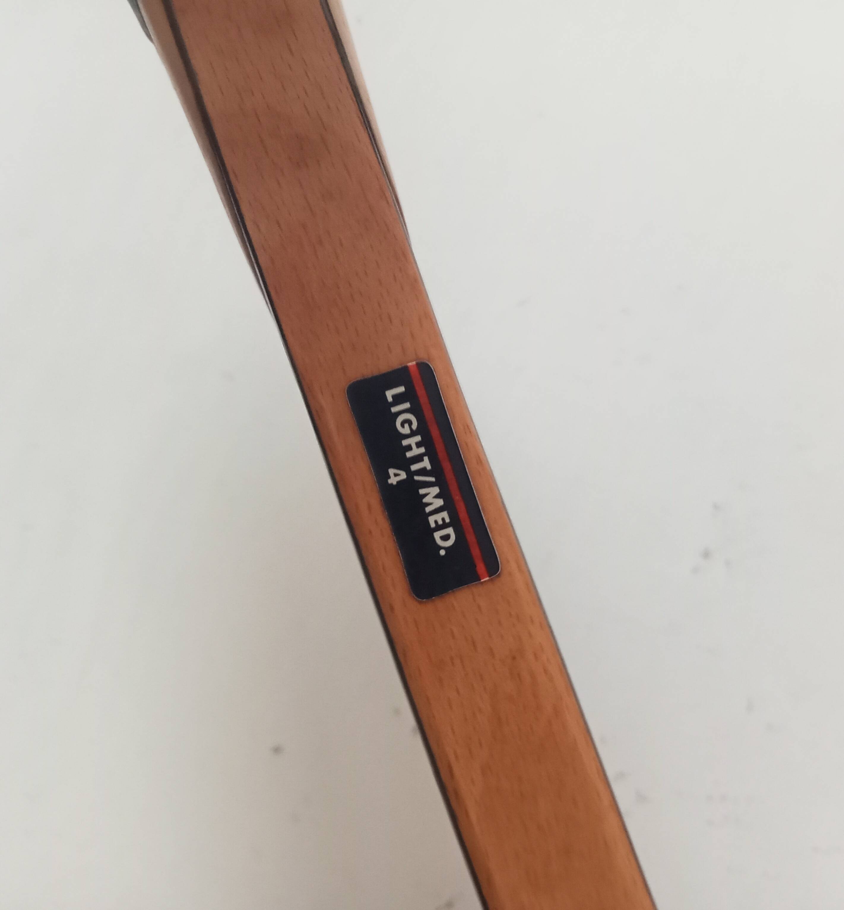 Vintage wooden tennis racket Bjorn Borg