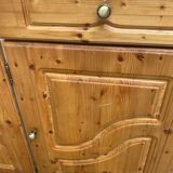 English pine sideboard 215cm