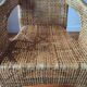 Vintage rattan armchair by Maria Vinka for Ikea