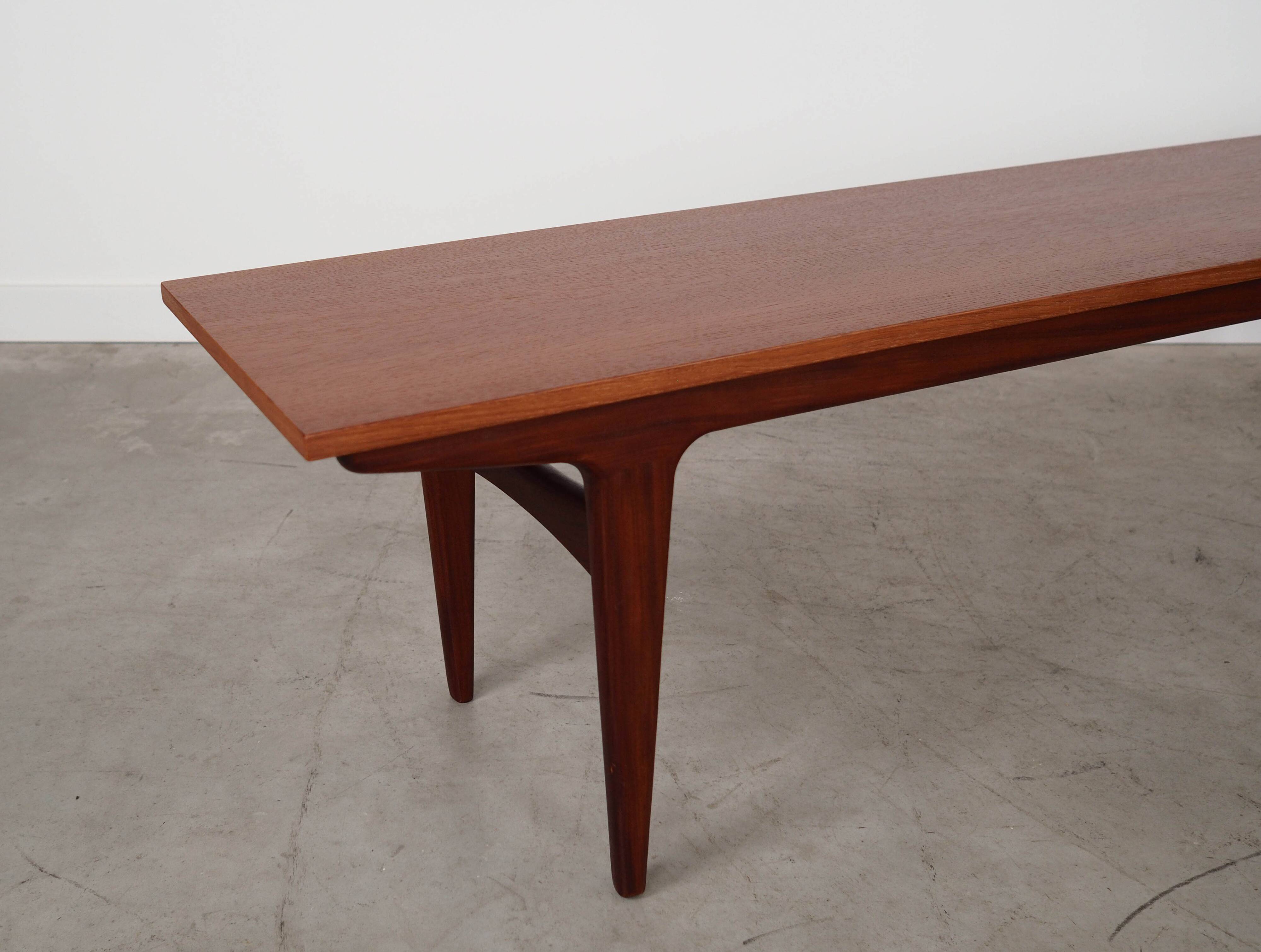 Console en chêne, Danemark années 1970