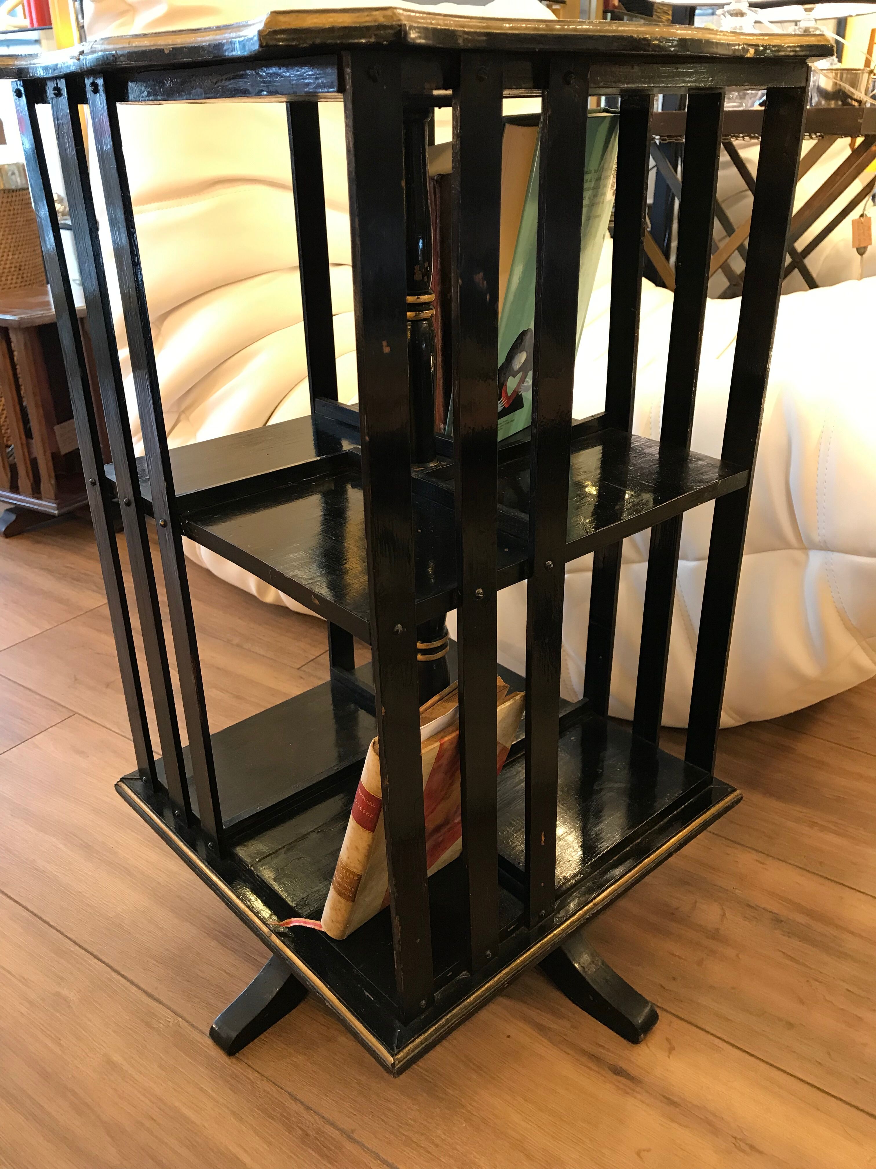 Library wood black new art