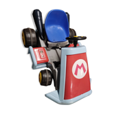 Limited edition Mario kart car