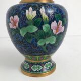 Ceramic vase with vintage pattern