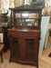 Small mahogany cabinet from the Napoleon III period, in its original 19th-century condition.