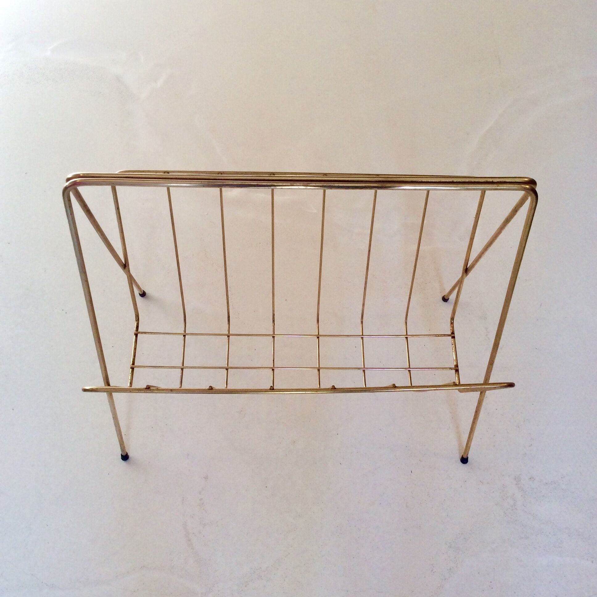 Vintage magazine holder 70s