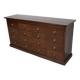 Vintage Dutch Oak Apothecary / Shop Cabinet, 1940s