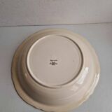 Large deep dish Sarreguemines Agreste model